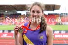 Senior girls triple jump, English Schools Track and Field. Photo: David T. Hewitson/Sports for All Pics
